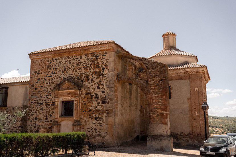 Hotel Convento San Diego Fuentes de León Exterior foto